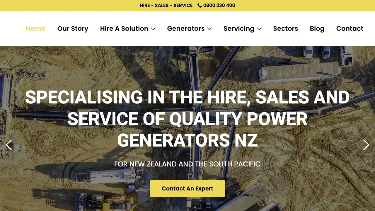 QPower WooCommerce catalogue website case study