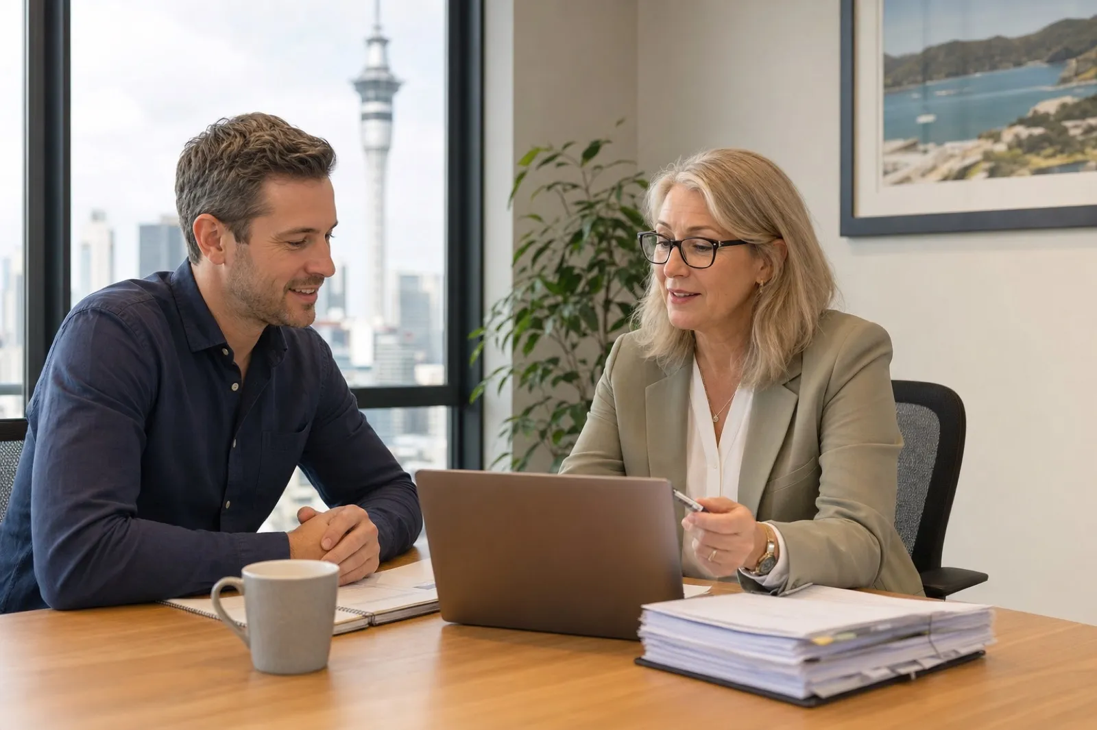 New Zealand specialist accountant helping a client with US tax obligations
