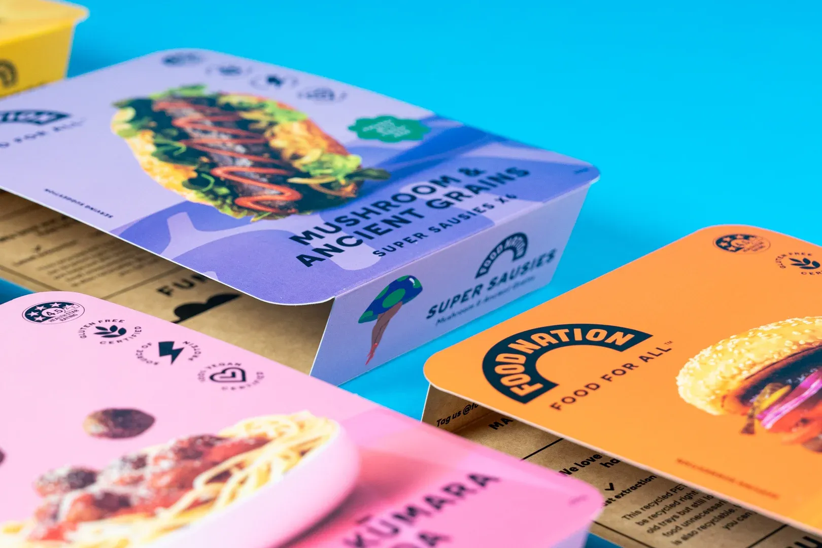 Colourful food packaging featured in MC2 Print’s guide