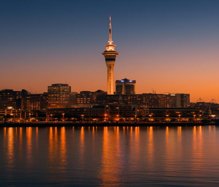 Auckland business owner planning a website project with a local web design agency