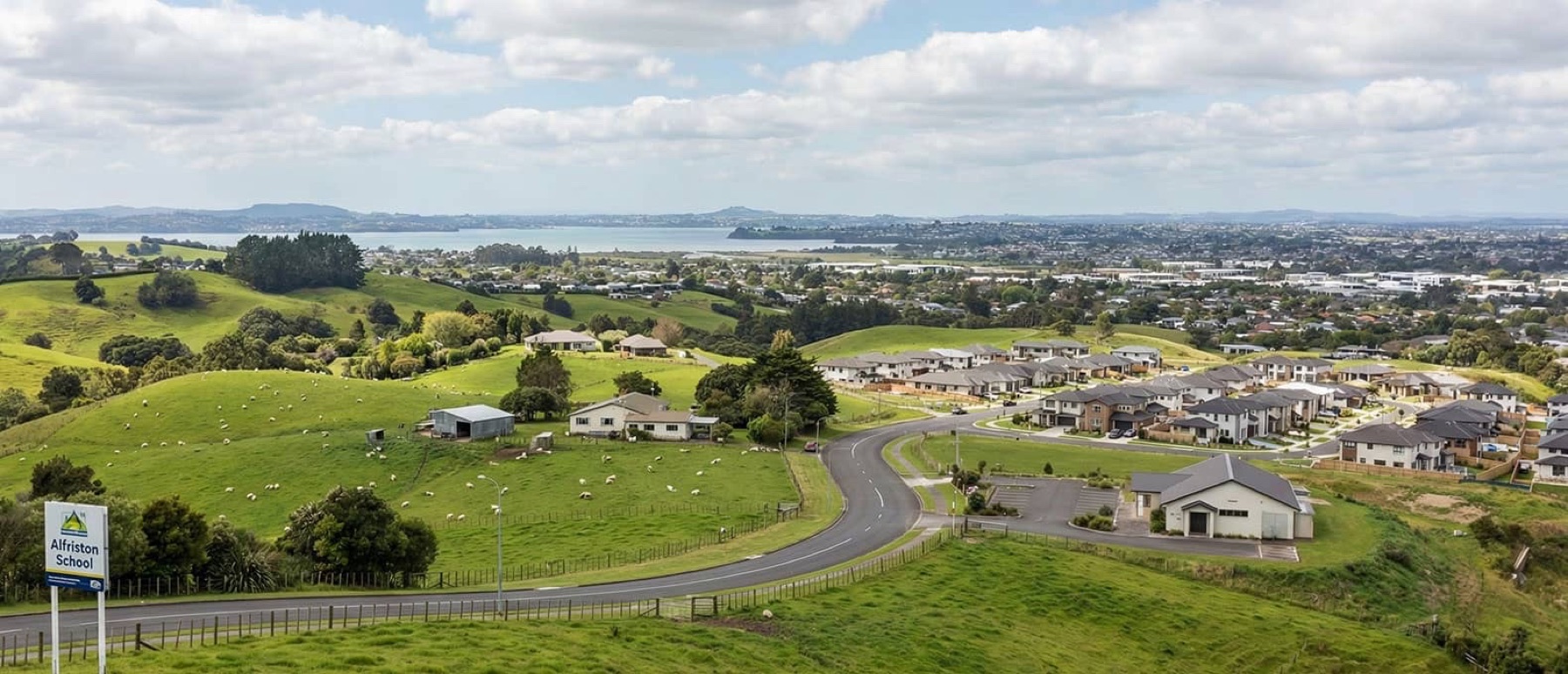 Local view of Alfriston, Auckland