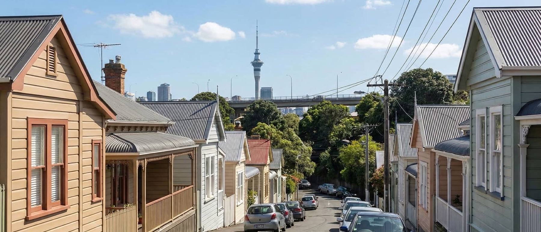 Local view of Arch Hill, Auckland