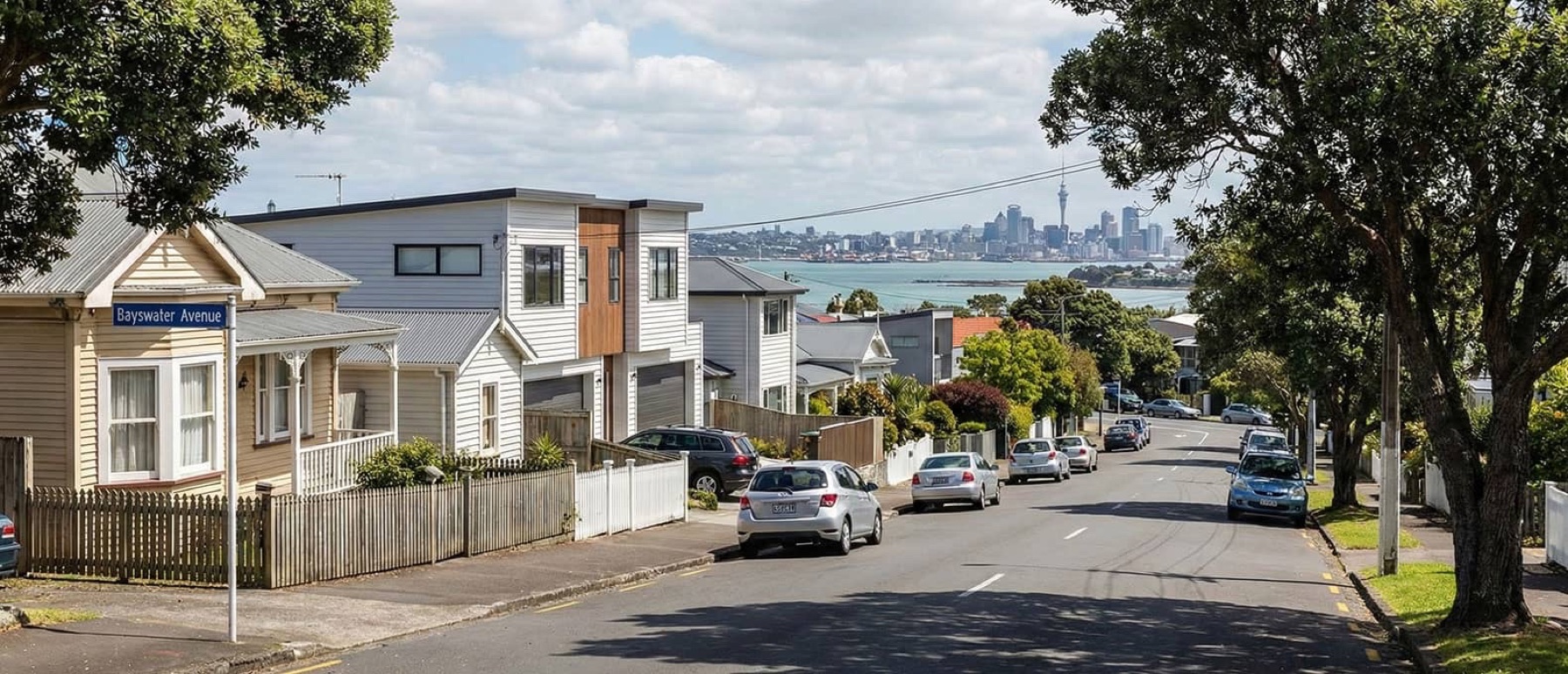 Local view of Bayswater, Auckland