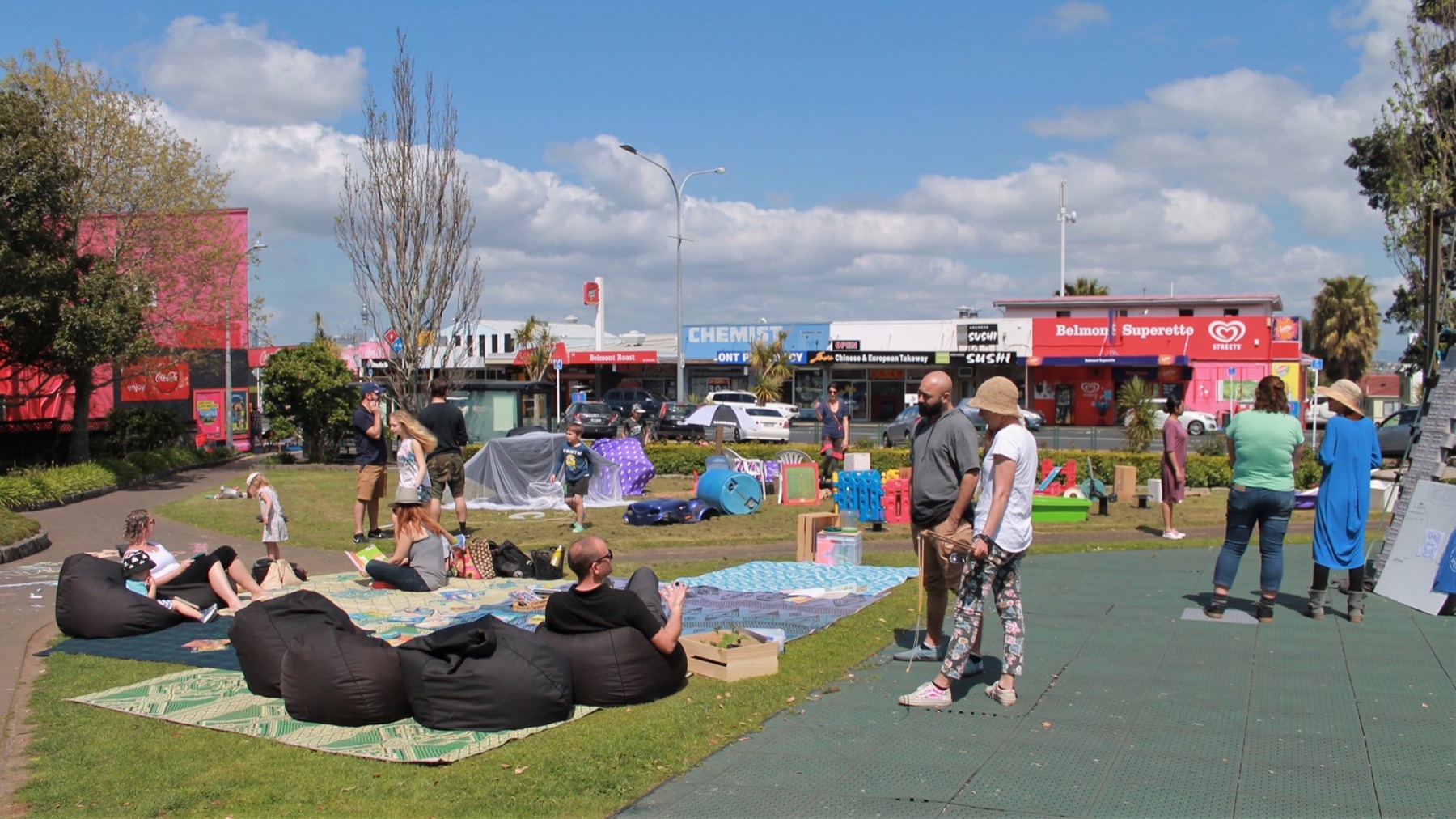 Local view of Belmont, Auckland