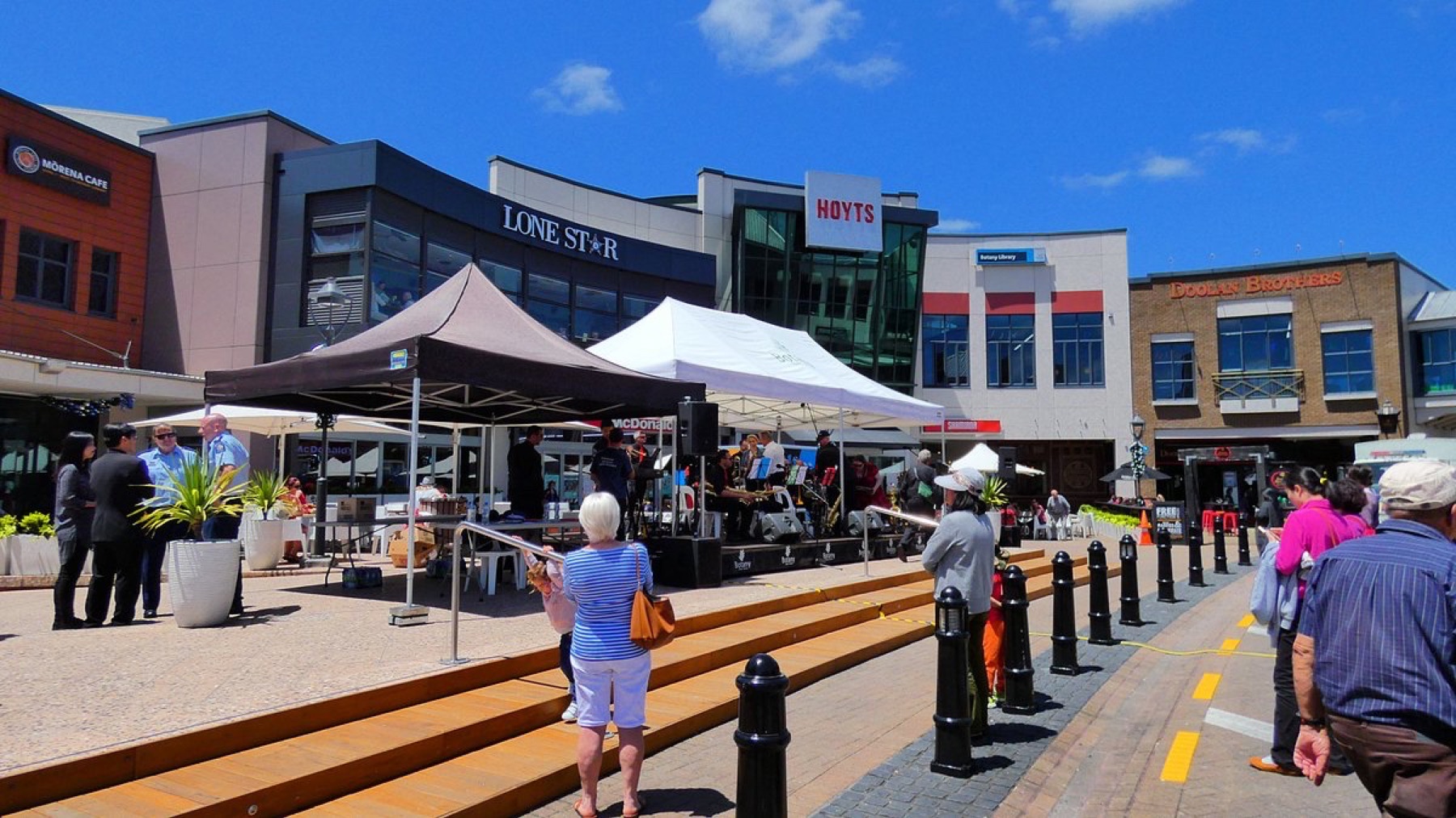 Local view of Botany Downs, Auckland