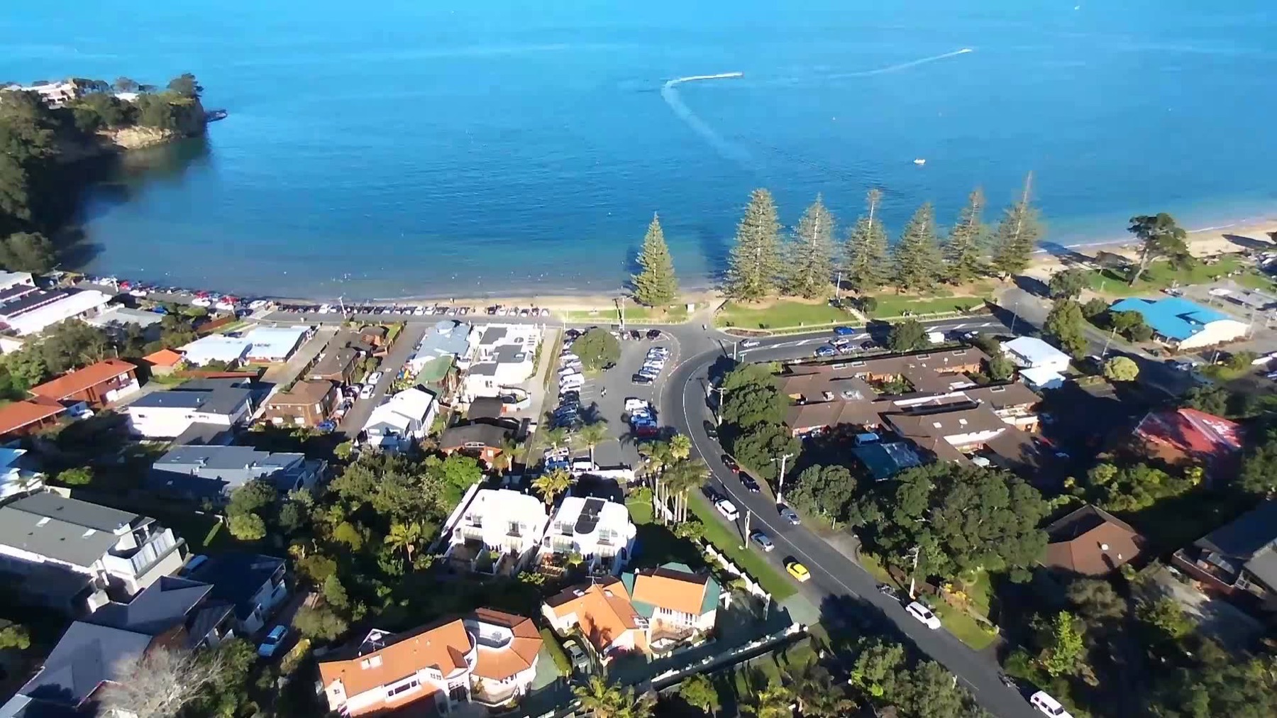 Local view of Browns Bay, Auckland