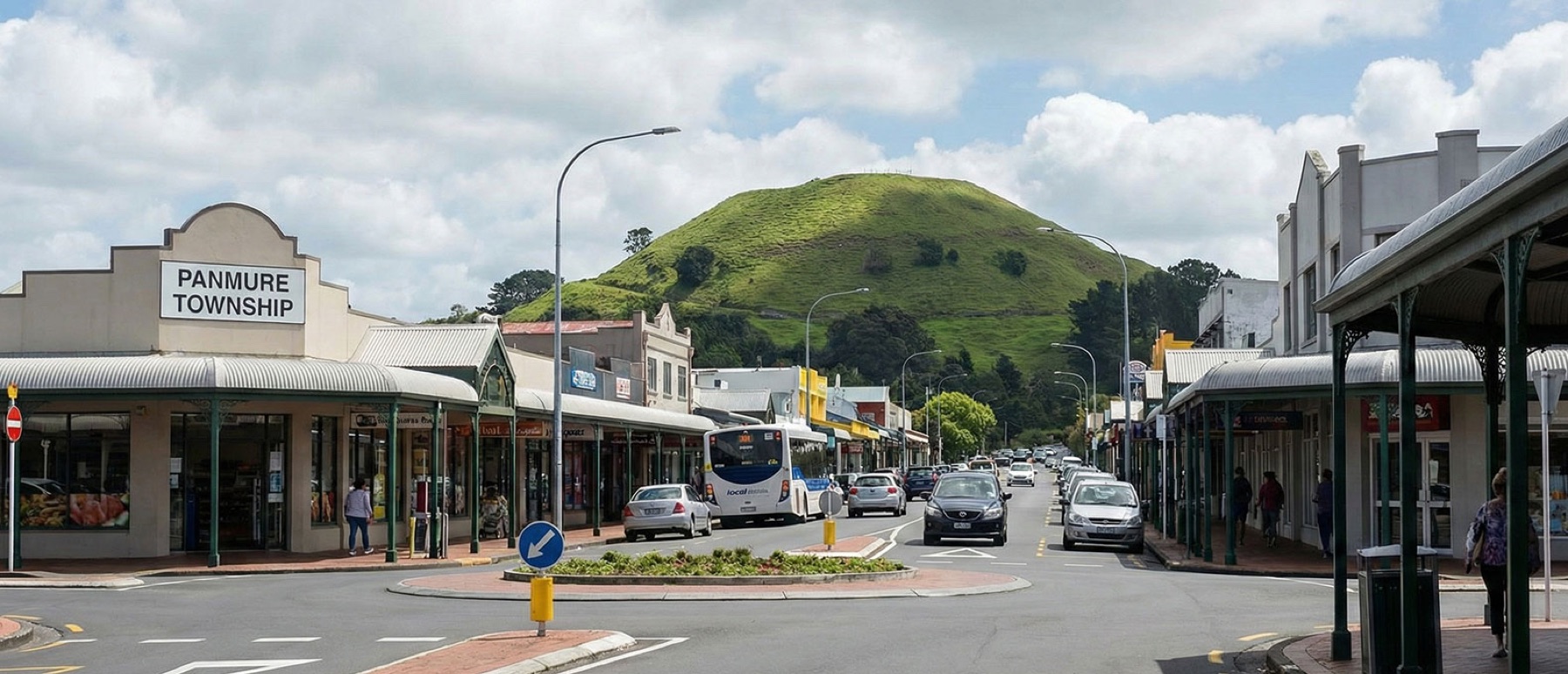 Local view of Panmure, Auckland