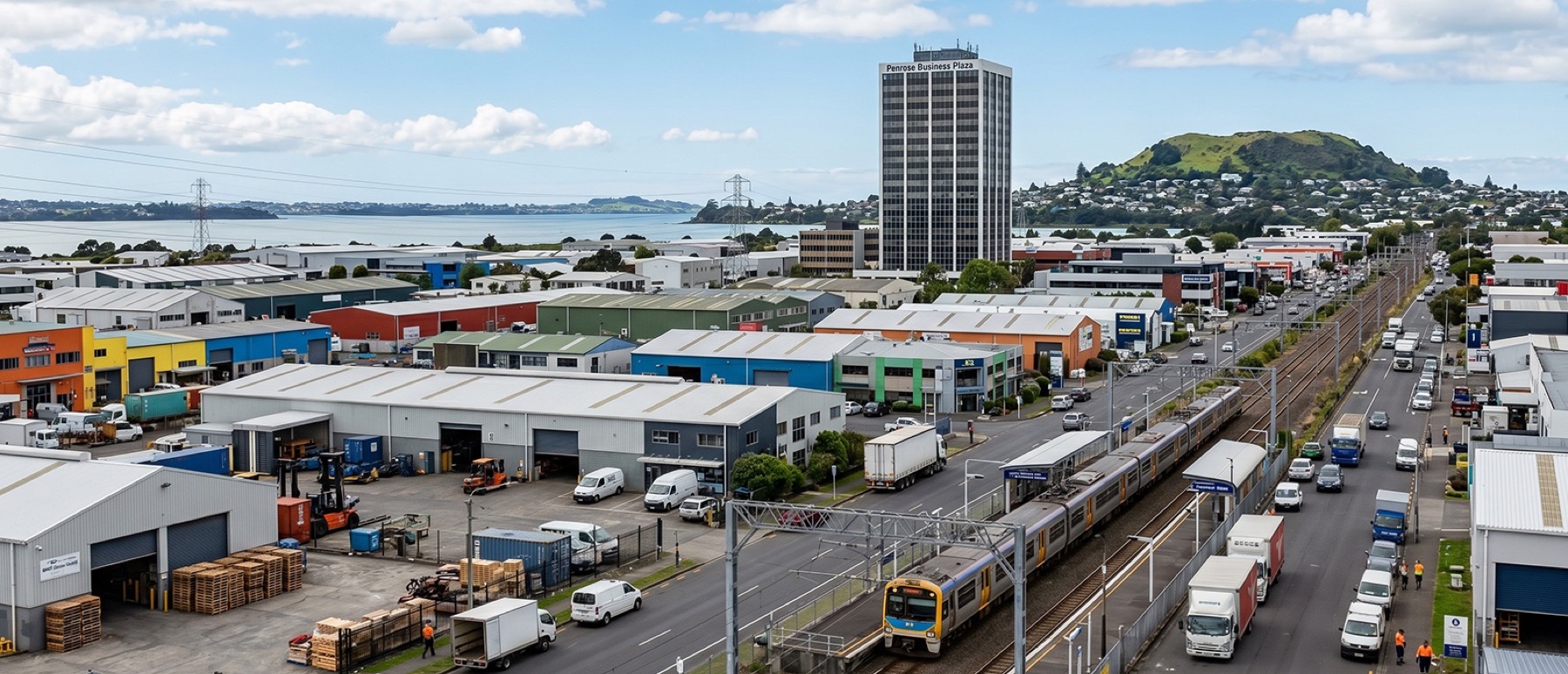 Local view of Penrose, Auckland