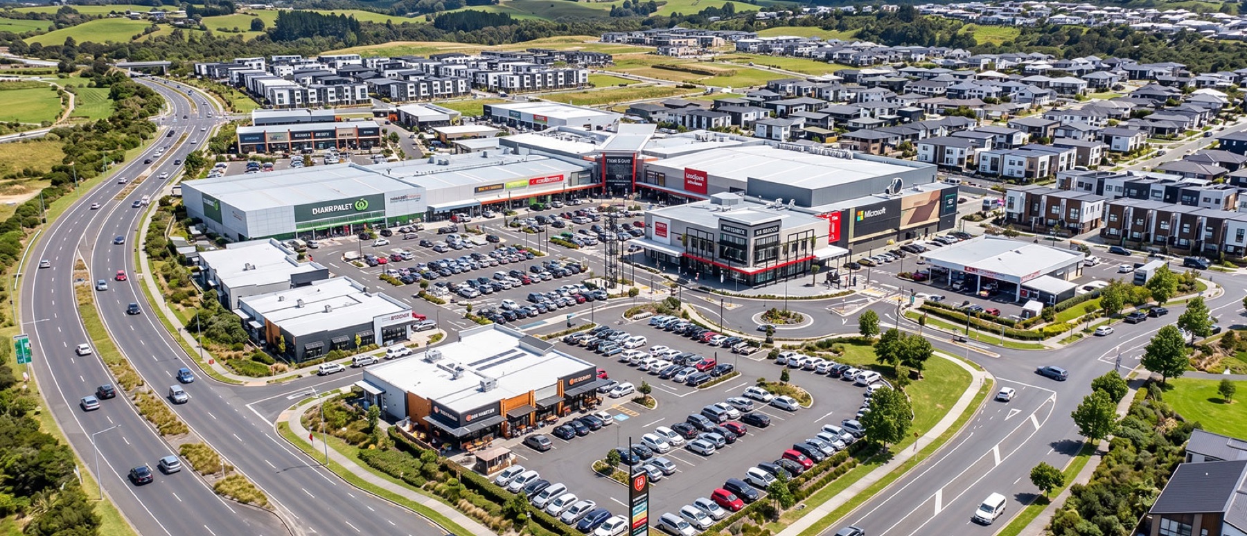 Local view of Westgate, Auckland