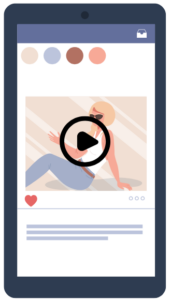 Web Design Image Embedding a video on a business website homepage