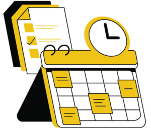 Web Design Image Calendly sign-up screen