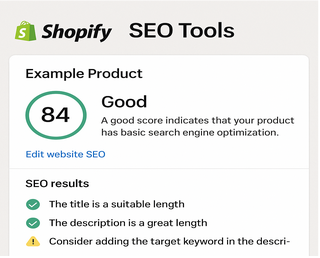 Built-in Shopify SEO tools helping Auckland businesses improve search engine rankings