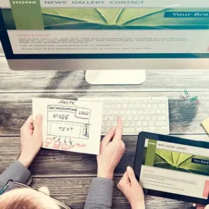 Web Design Image Mobile-friendly design for manufacturing industry websites