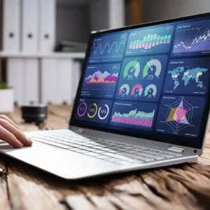 User tracking event flow in GA4 dashboard
