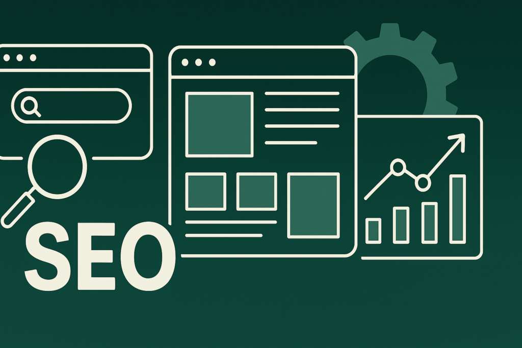 Flat-style illustration showing SEO and website analytics with a magnifying glass, website mockup, and line chart on a dark green gradient background. Website Design.
<p>“ class=“wp-image-263748” title=“Web Design Image” srcset=“/wp-content/uploads/2025/04/ChatGPT-Image-Apr-3-2025-06_21_49-PM-1024x683.png 1024w, /wp-content/uploads/2025/04/ChatGPT-Image-Apr-3-2025-06_21_49-PM-300x200.png 300w, /wp-content/uploads/2025/04/ChatGPT-Image-Apr-3-2025-06_21_49-PM-900x600.png 900w, /wp-content/uploads/2025/04/ChatGPT-Image-Apr-3-2025-06_21_49-PM-768x512.png 768w, /wp-content/uploads/2025/04/ChatGPT-Image-Apr-3-2025-06_21_49-PM.png 1536w” sizes=“(max-width: 1024px) 100vw, 1024px” /></figure></p>
<h2 class=
