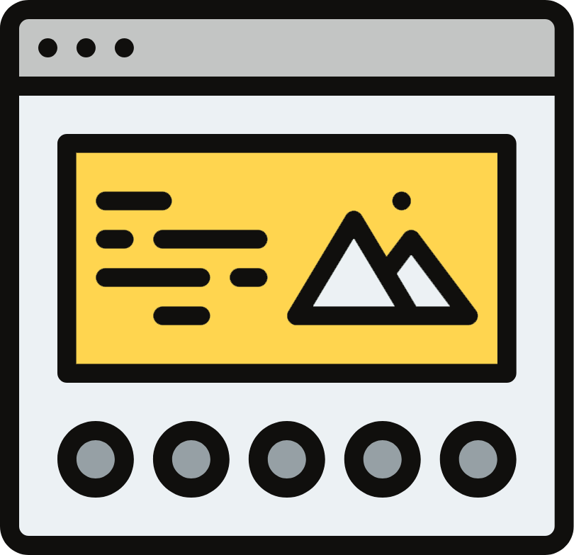 Web Design Image Fresh content signals to Google your site is active