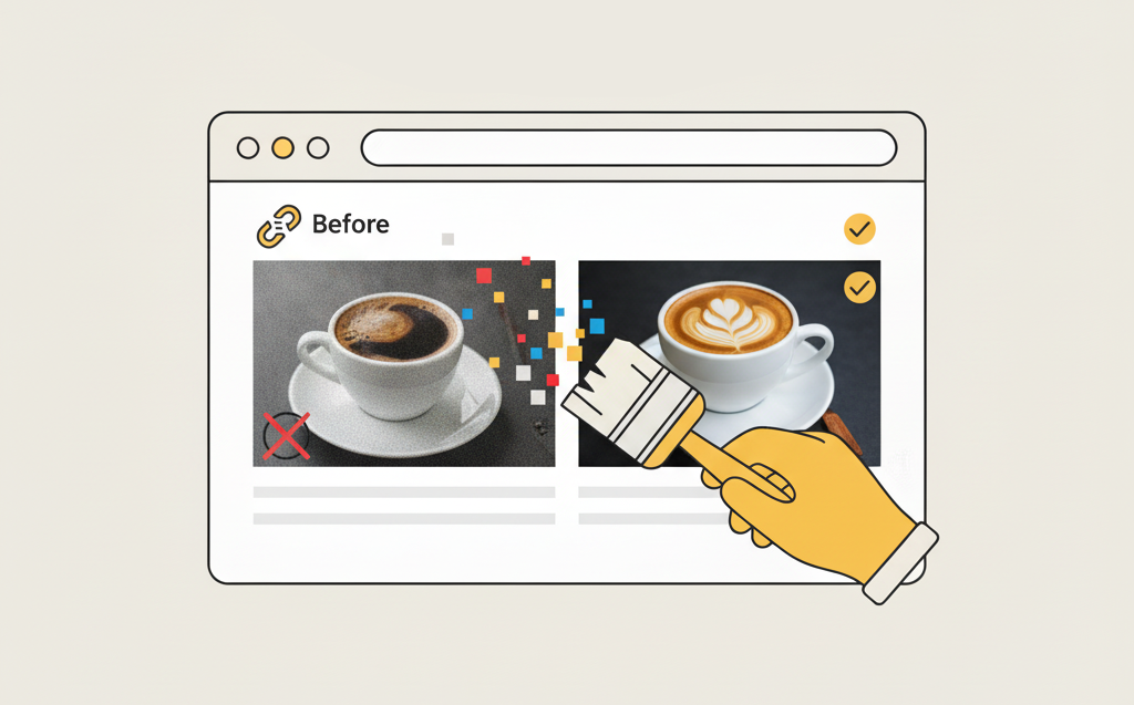 Web Design Image Refreshing homepage images during a website spring clean
