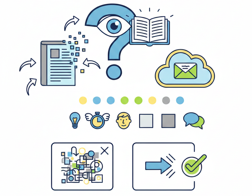 Web Design Image Email marketing 2026 highlighting how shorter, human-sounding emails outperform long corporate newsletters